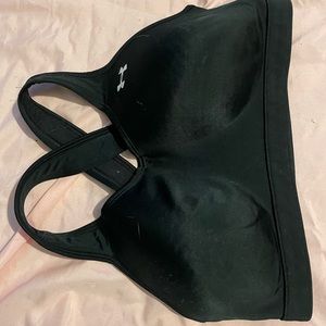 Under Armour Black sports bra size medium